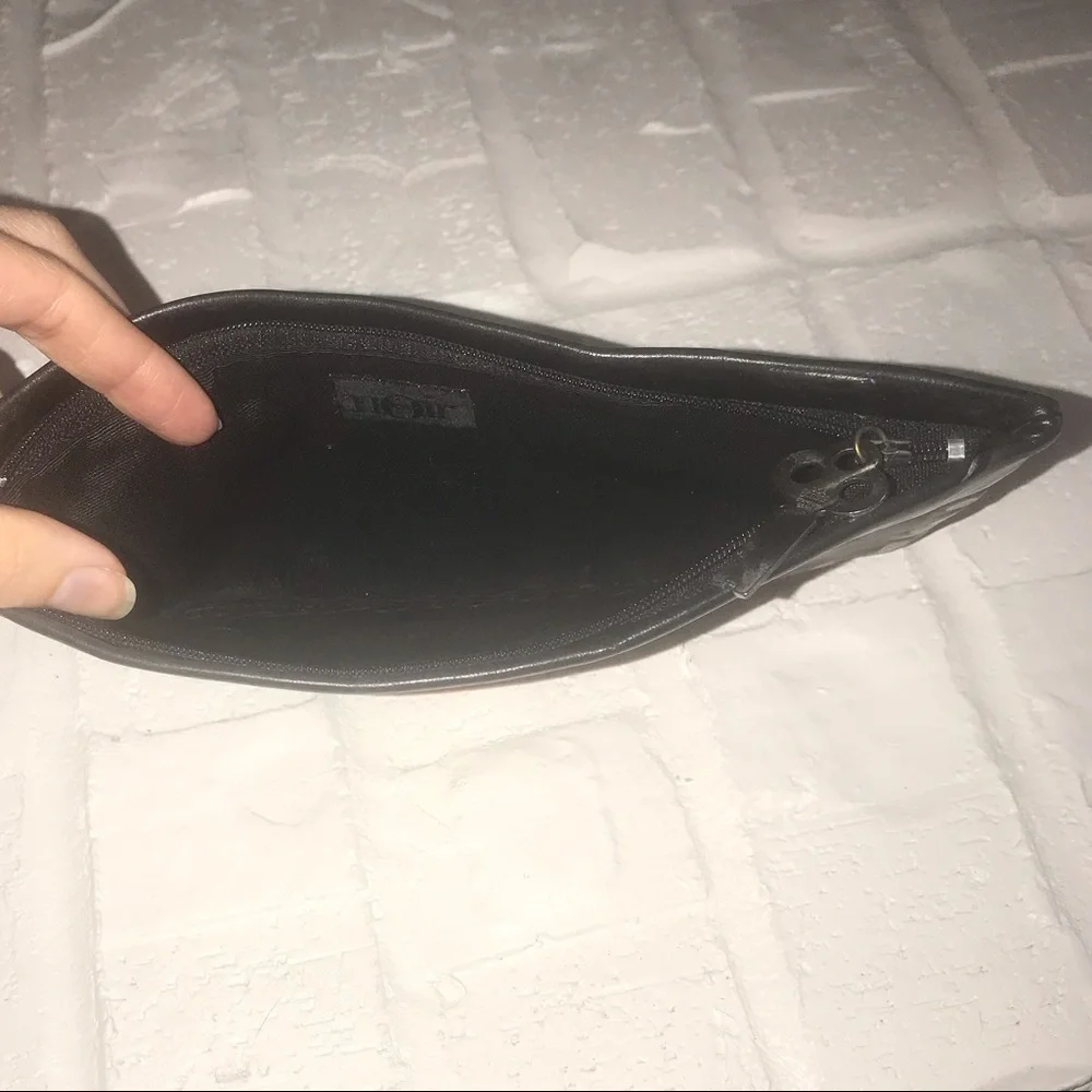 Black Hand Painted Clutch